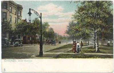 Drexel Boulevard, Chicago, Illinois, Pre 1907