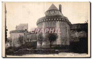 Old Postcard Fougeres Tours Raoul and Surienne