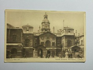 UNUSED VINTAGE POSTCARD - HORSE GUARDS ST PAUL'S HOSPITAL COMPETITION (KK2153)