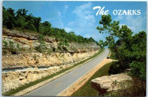 Postcard - Scenic view of the country side of The Ozarks - Missouri