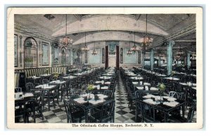 ROCHESTER, NY New York ~ Roadside The ODENBACK COFFEE SHOPPE 1928 Postcard