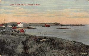 Owls Head Maine Harbour View Scenic View Antique Postcard J48834