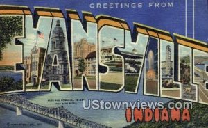 Greetings From - Evansville, Indiana IN