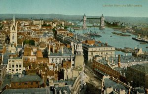 UK - England, London. View from Monument, Fish Street Hill