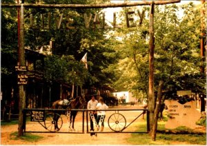 Love Valley, NC North Carolina  WESTERN THEME TOWN~COWBOY CAPITAL  4X6 Postcard