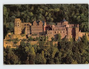 Postcard The Castle from the North, Heidelberg Castle, Heidelberg, Germany