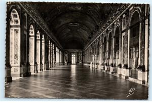 Versailles France La Galerie des Glaces Hall of Mirrors Vintage 4x6 Postcard C07