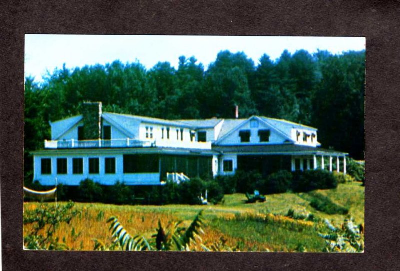 VT Twist O'Hill Ohill Lodge Cottages Williston Vermont Postcard Near Burlington