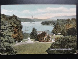 Cumbria: Bowness from Belsfield c1908