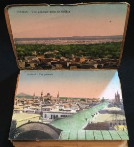 Color Postcards Unused Book of 10 Postcards Damas Syrie Damascus Syria LB