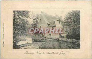 Old Postcard Brunoy View of Mill Juroy