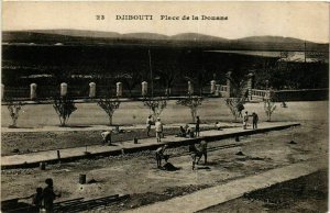 CPA AK Djibouti- Place de la Douane SOMALIA (831255)