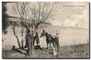 Old Postcard Horse Riding Equestrian Gedeon Gros grooming