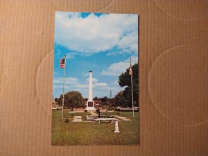 1960's War Memorial, Salisbury, Maryland Military Chrome Postcard