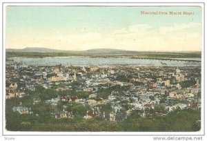 Aerial View of Montreal from Mount Royal, Quebec, Canada, 00-10s