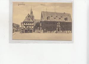 B82303 quedlinburg rathaus  germany  front back image