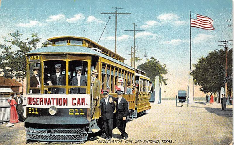 Observation Car - San Antonio, Texas TX  