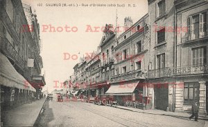 France, Saumur, Rue d'Orleans, Business Section, No 100