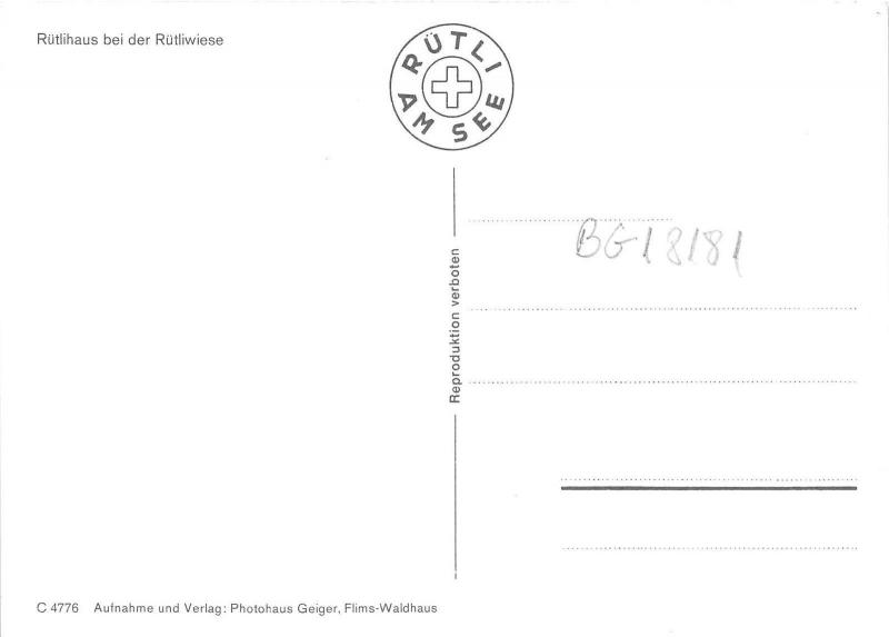 BG18181 rutlihaus bei der rutliwiese    switzerland