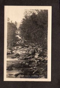 NH Jackson Falls, Jackson New Hampshire Real Photo Postcard RPPC or RP