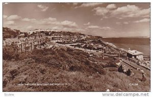 RP, From The Cliffs, Boscombe Showing I. O. W., Dorset, England, UK, PU-1958