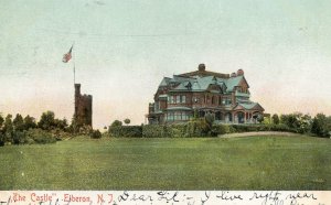 Postcard Antique View of  The Castle in Elberon, NJ.    K2