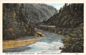 Southern Pacific Shasta Route Cow Creek Canyon, Oregon OR  