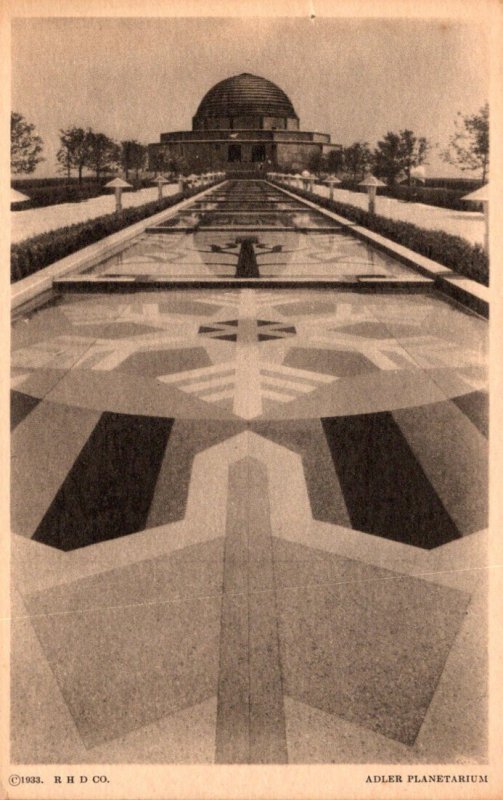 1933 Chicago World's Fair The Adler Planetarium