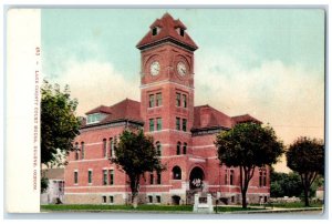 c1910's Lane County Court House Building Eugene Oregon OR Antique Postcard