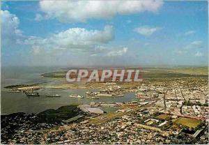  Modern Postcard Mauritius seen air of Port-Louis