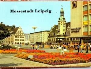 Germany Leipzig Markt und Altes Rathaus