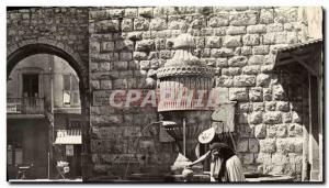 Modern Postcard Vence Fontaine and Porte Du Peyra Woman