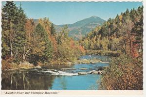 Whiteface Mountain above Ausable River - Adirondacks, New York