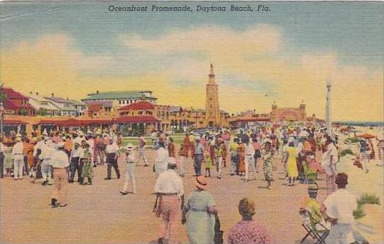 Florida Daytona Beach Oceanfront Promenade