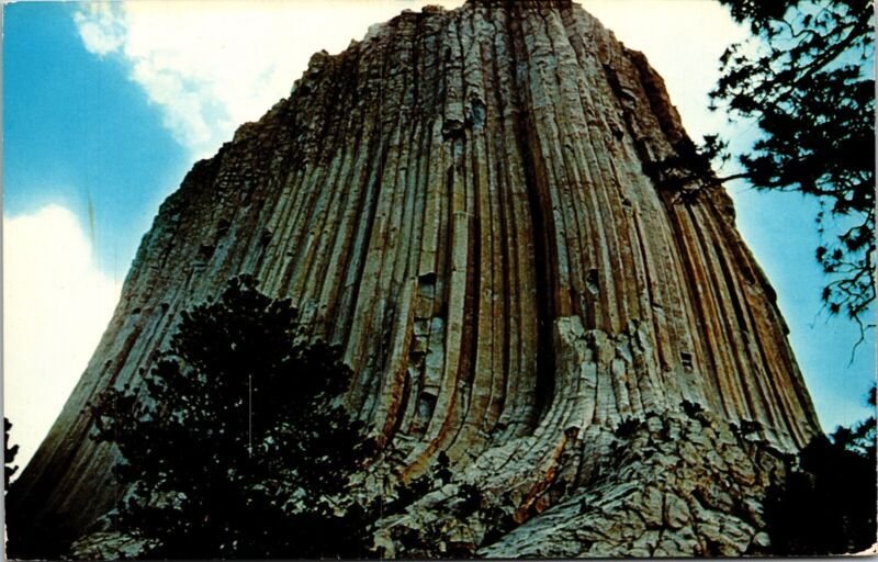 Devils Tower Black Hills SD South Dakota Postcard UNP VTG Dexter Unused Vintage