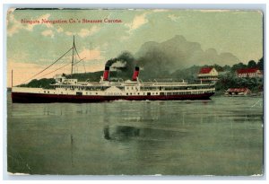 1911Niagara Navigation Company Steamer Corona West Salem OH Posted Postcard