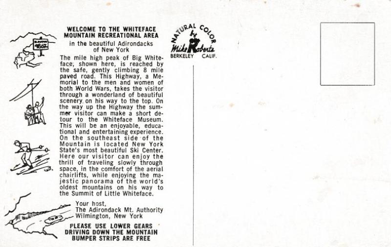 Welcome to Whiteface Mountain - Adirondacks, New York