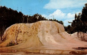 Yellowstone National Park Orange Spring Mound 1954