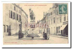 Neufchateau Old Postcard Place Jeanne d & # 39Arc (children)