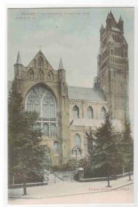 La Cathedrale St Sauveur Bruges Belgium 1905c postcard