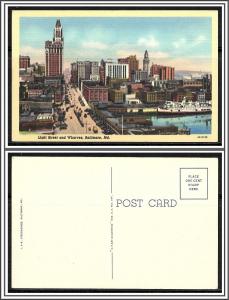 Maryland, Baltimore - Light Street & Wharves - [MD-058]