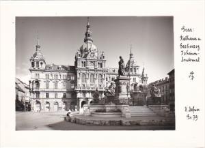 Austria Graz Rathaus und Denkmal Photo