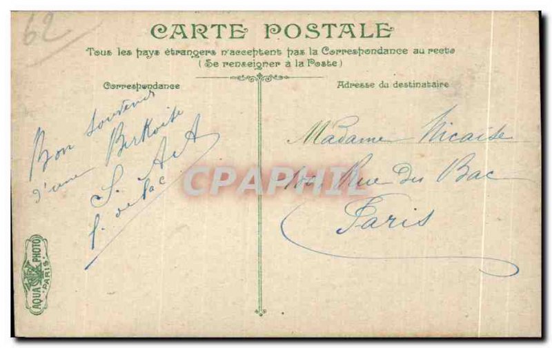 Old Postcard On the breakwater