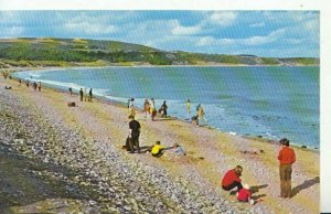 Wales Postcard - Oxwich Beach - Gower - Glamorgan - Ref 11347A