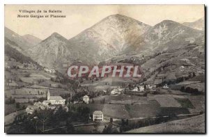 Postcard Old Village of La Salette Monts Gargas and Planeau