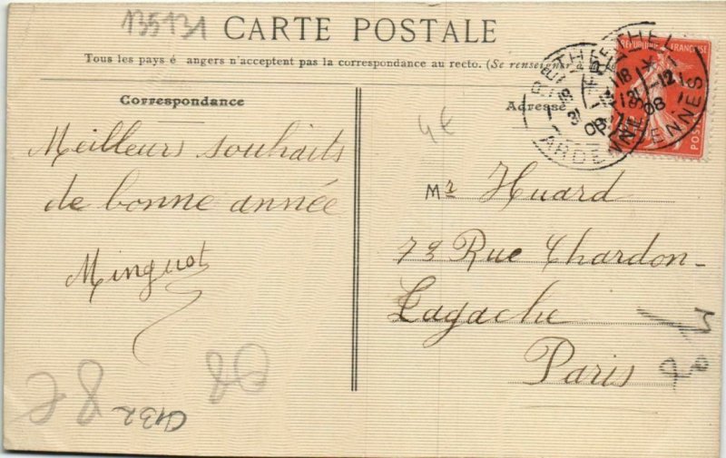 CPA RETHEL - La Rue Choffin (135131)