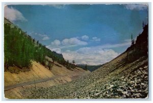 c1957 Sylvan Pass Yellowstone Park Idaho Falls Idaho Vintage Antique Postcard 