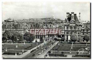 Postcard Modern Marvels Paris and Montmartre The view of the Palais du Louvre