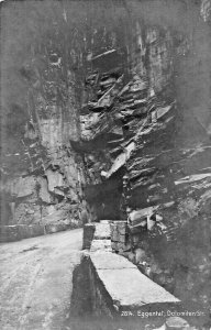 EGGENTAL DOLOMITEN STR.-ITALY 1900s PHOTO POSTCARD