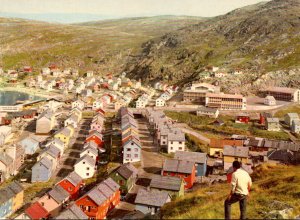 Norway Hammerfest View Of The Town
